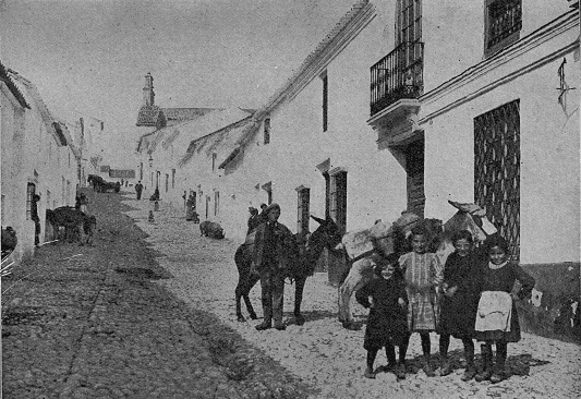 Una Calle de una Aldea Española