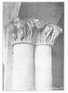Lámina 24.
ARMENTIA Capiteles bajo el coro de la basílica.