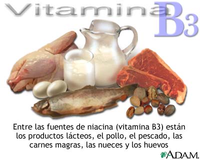 Fuentes de vitamina B3
