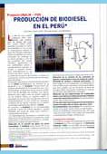 Producción de Biodiesel en el Perú